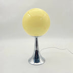 SputnikGlow — Mid-Century Glass Globe Table Lamp