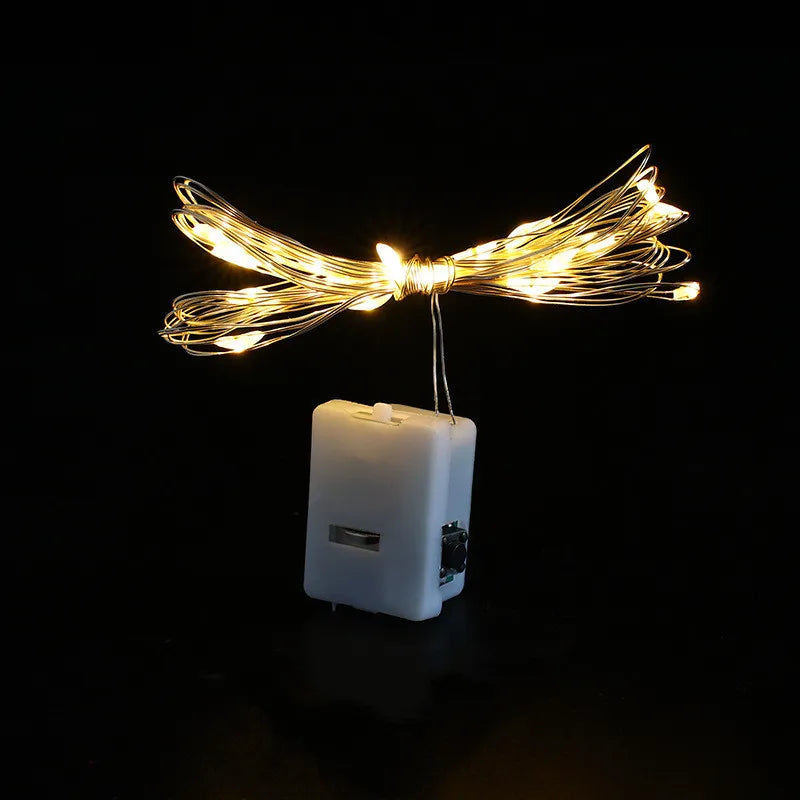Mini Fairy Lights Battery Operated, Warm White Micro LED String Lights for Jars, Crafts, Wreaths, Multipack