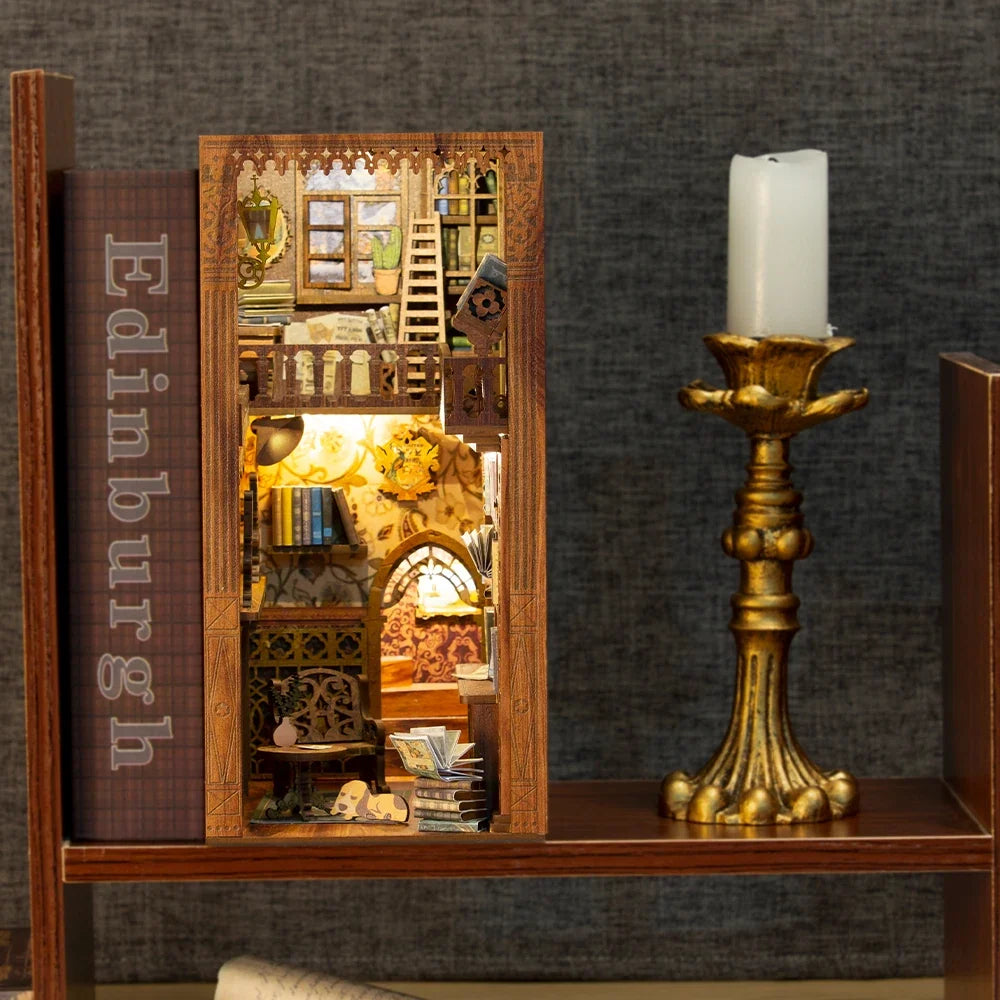 YS05 With DustCover DIY Book Nook Kit