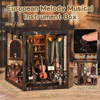 European Melody Box DIY Book Nook Kit