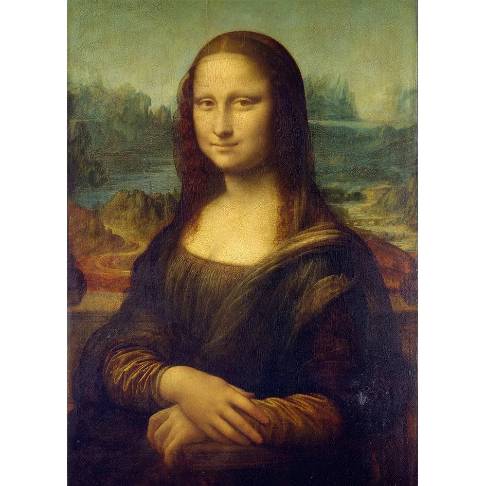 1000 Piece Jigsaw Puzzle for Adults, Mona Lisa, Difficult Art Puzzle, Gift