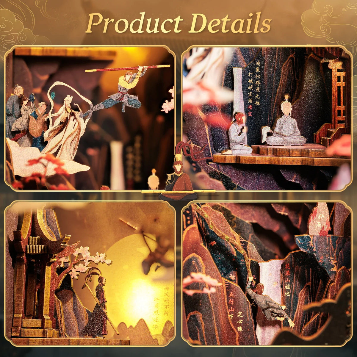 Chinese Style Book Nook Kit