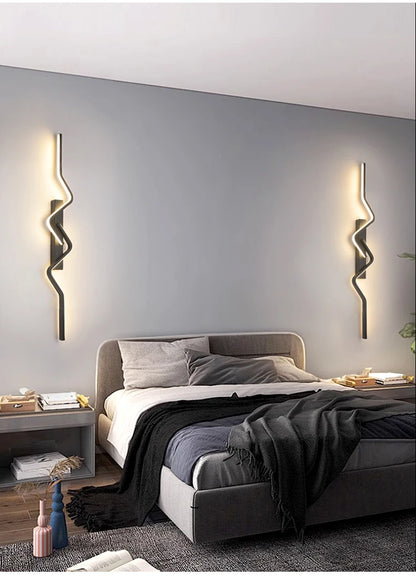ZigGlow — Modern Sculptural LED Wall Sconce