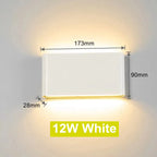 PillowGlow — Rounded Outdoor LED Wall Sconce