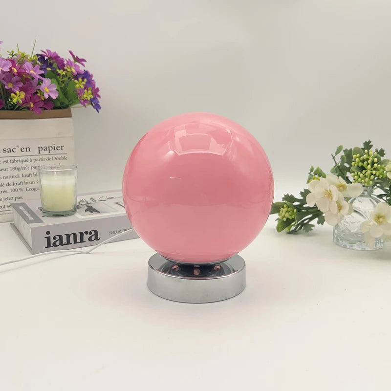 OrbGlow — Vintage Glass Globe Table Lamp