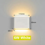 PillowGlow — Rounded Outdoor LED Wall Sconce