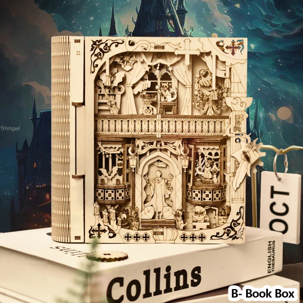Book of Secrets DIY Miniature House Kit