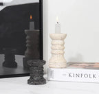 Timeless Stone Candle Holder