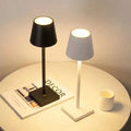 Rechargeable Table Lamp Cordless LED Ambient Light, Slide Touch Dimmable Bedside Lamp, Bar & Dinner Table