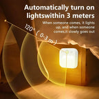 SenseGlow Motion Sensor Night Light — Rechargeable, Magnetic, USB-C, 3 Color Temps, Stick-On