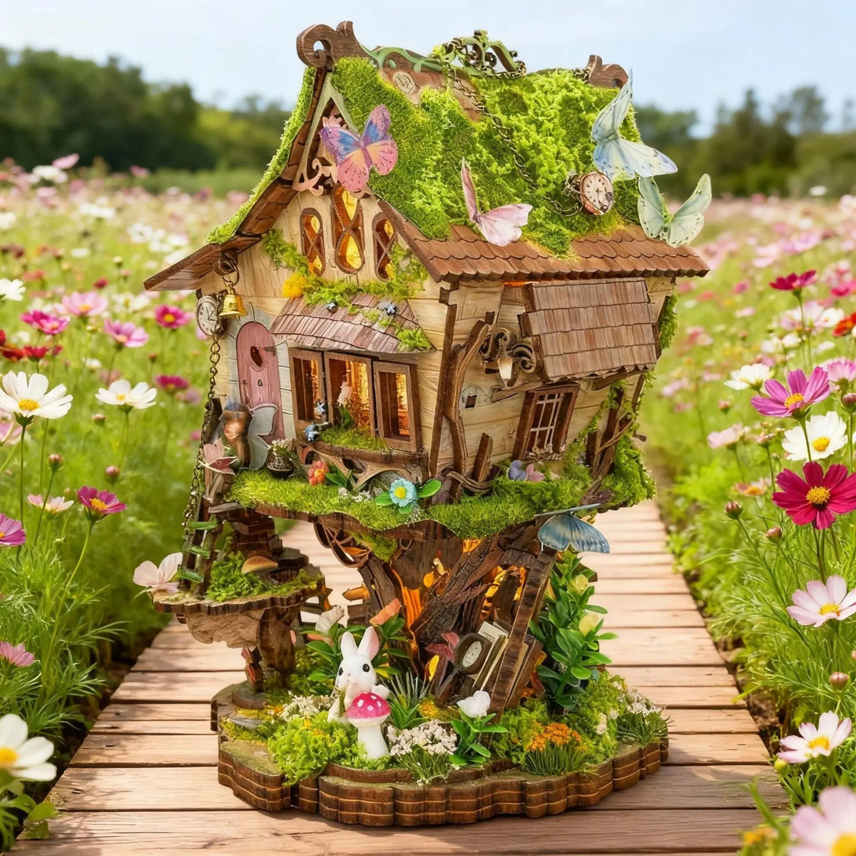 TREEHOUSE-S DIY Miniature House Kit