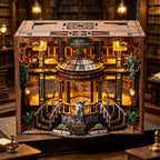 No.99 Archive Library DIY Book Nook Kit with LED Light