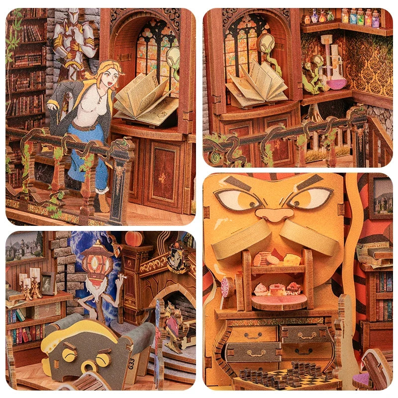 Fantastic Animal DIY Book Nook Kit