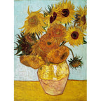 1000 Piece Jigsaw Puzzle for Adults, Van Gogh, Sunflowers, Difficult Art Puzzle, Gift
