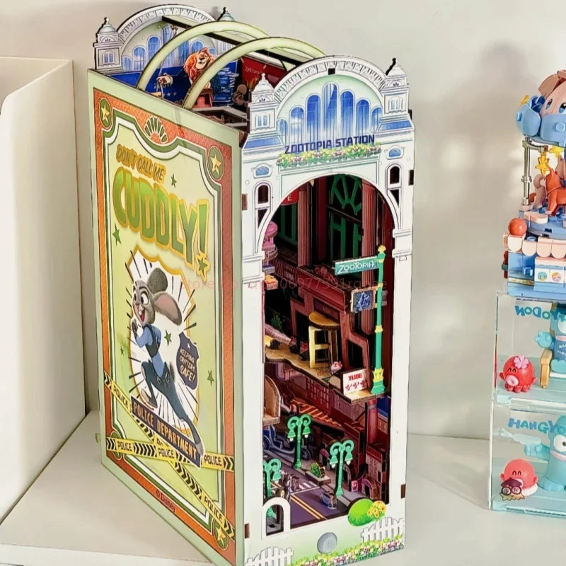 Zootopia DIY Miniature House Kit