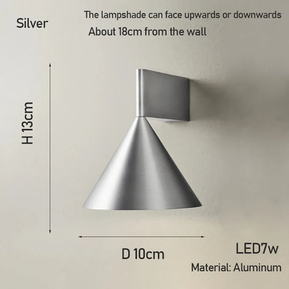 ConeGlow — Italian Minimalist Cone Wall Sconce