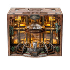 No.99 Archive Library DIY Book Nook Kit with LED Light