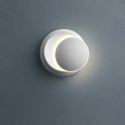 LunaGlow — Rotating Dome LED Wall Sconce