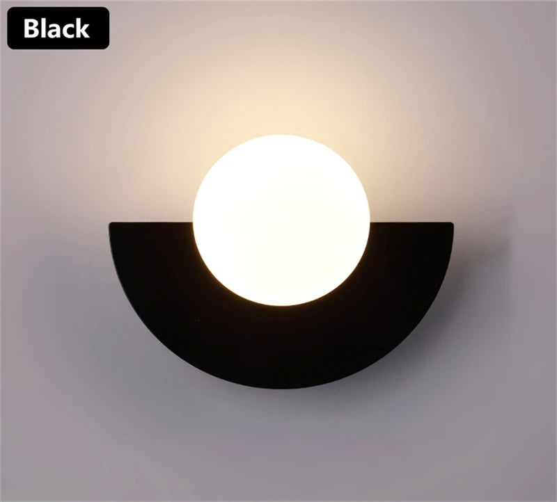 CradleGlow — Moon Globe LED Wall Sconce