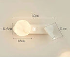 MoonSpot Wall Sconce — LED Reading & Ambient Light, Hardwired, Knob Switch, Bedroom Bedside