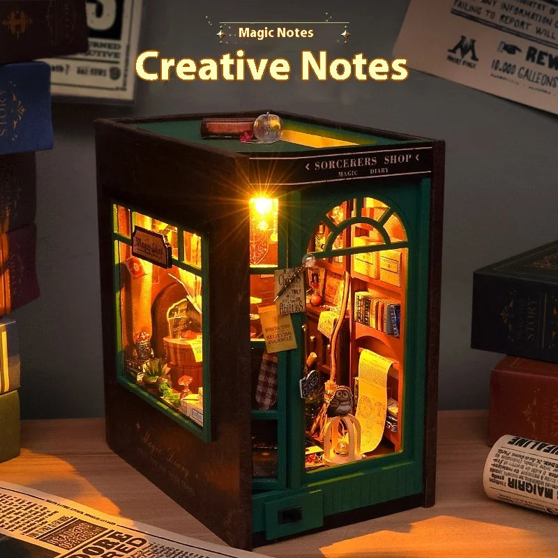 Sorcerer's Shop DIY Book Nook Kit