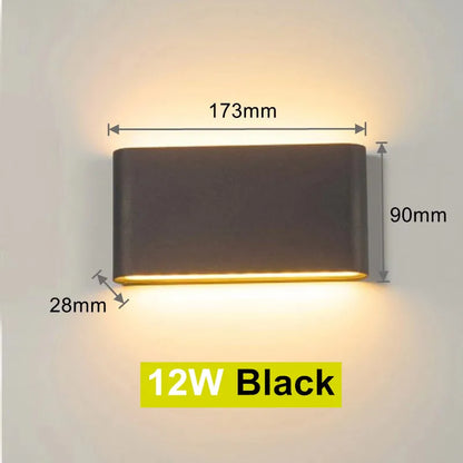 PillowGlow — Rounded Outdoor LED Wall Sconce