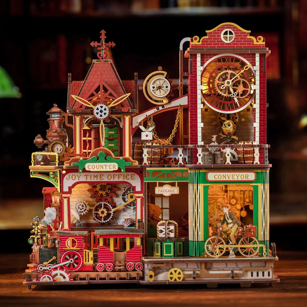 Joey's Time Post Office DIY Miniature House Kit