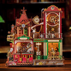 Joey's Time Post Office DIY Miniature House Kit