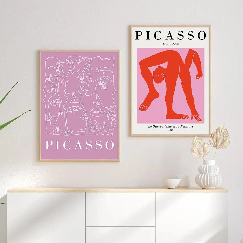 Pink Picasso Prints