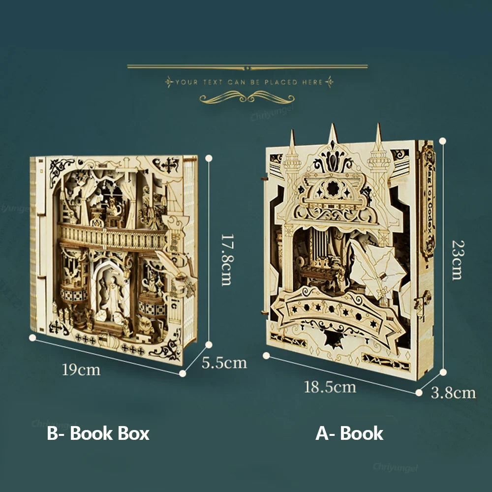 Book of Secrets DIY Miniature House Kit