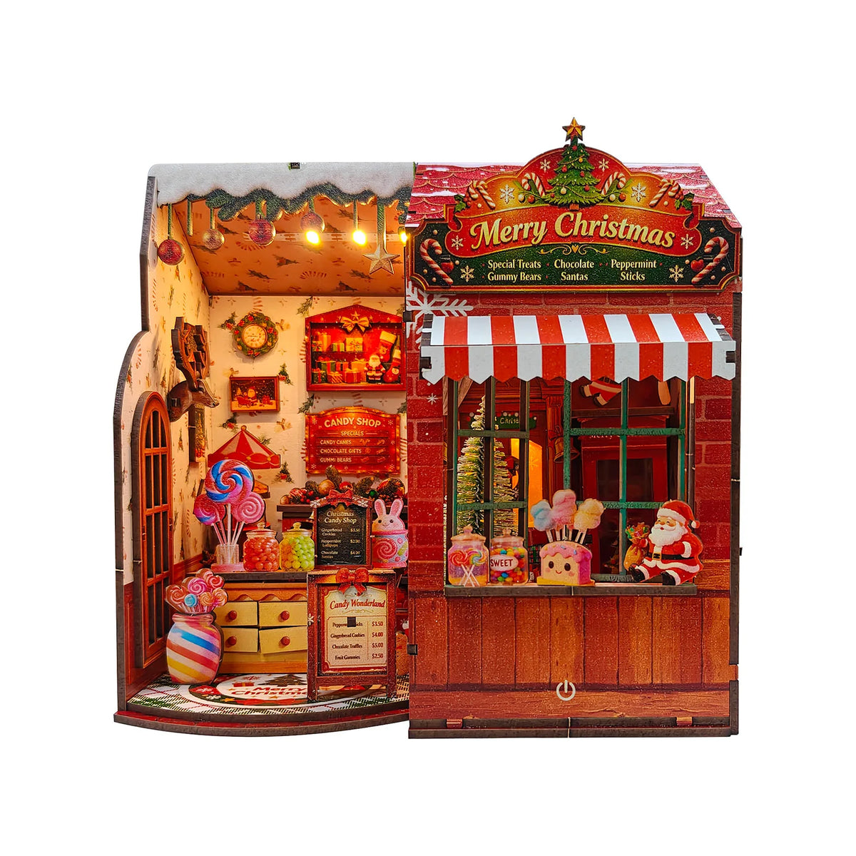 Christmas Candy House DIY Miniature House Kit