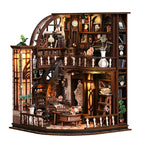 Bacchus Bookstore DIY Miniature House Kit