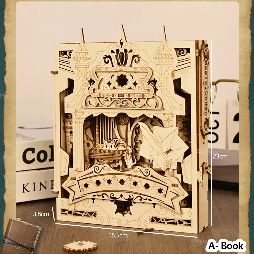 Book of Secrets DIY Miniature House Kit