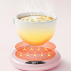Mug Warmer with 3 Temperature Settings, USB Cup Warmer Coaster 131°F, for Coffee Tea Milk