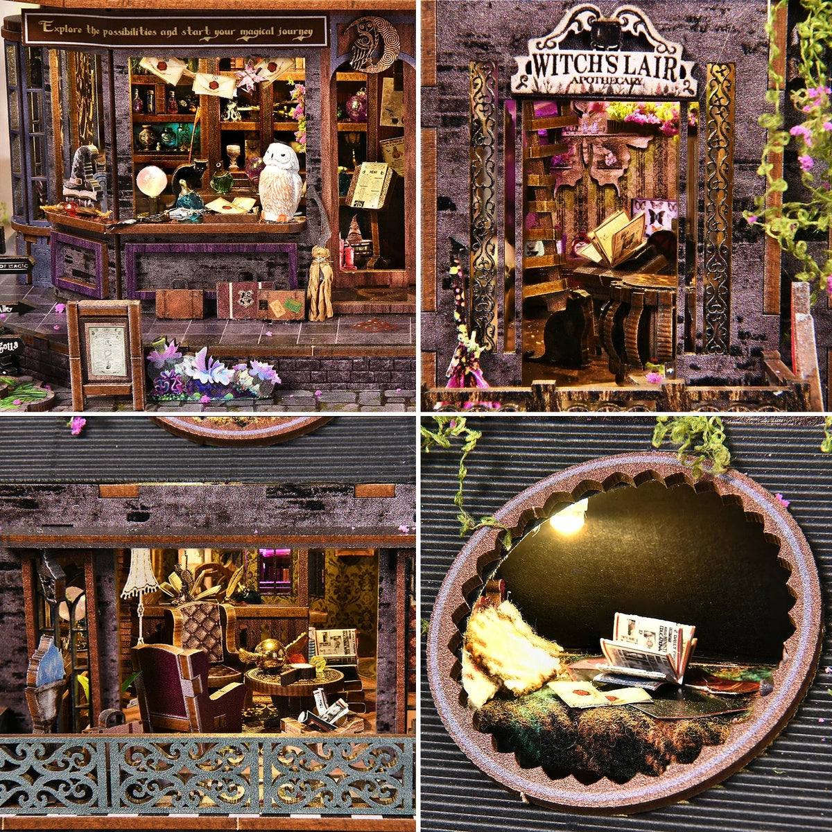 MagCastle DIY Book Nook Kit