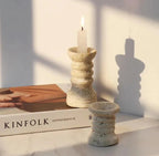 Timeless Stone Candle Holder