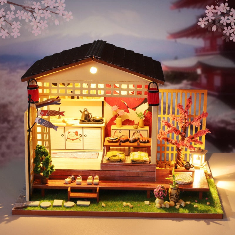 Sakura Kitchen DIY Dollhouse Kit