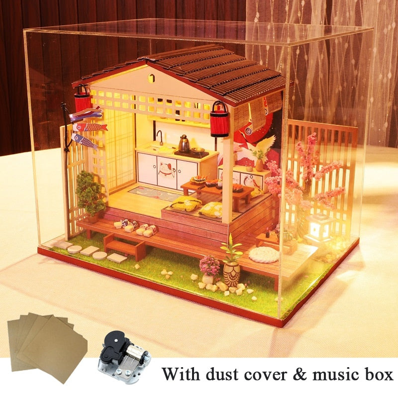 Sakura Kitchen DIY Dollhouse Kit