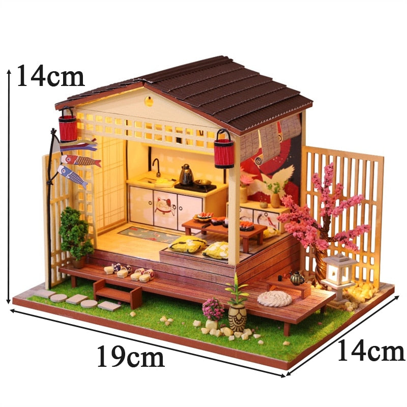 Sakura Kitchen DIY Dollhouse Kit