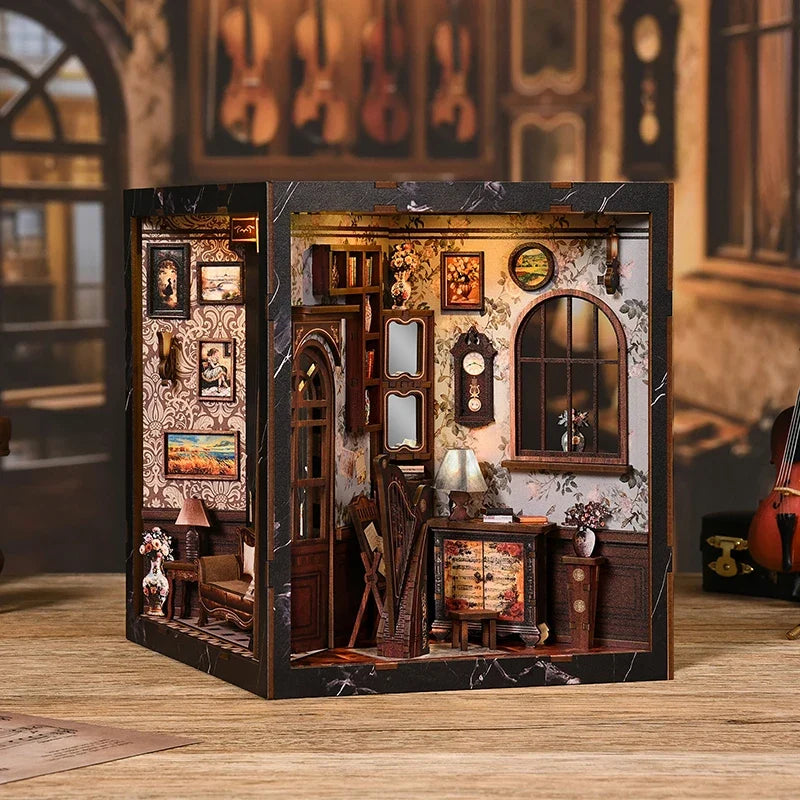 European Melody Box DIY Book Nook Kit
