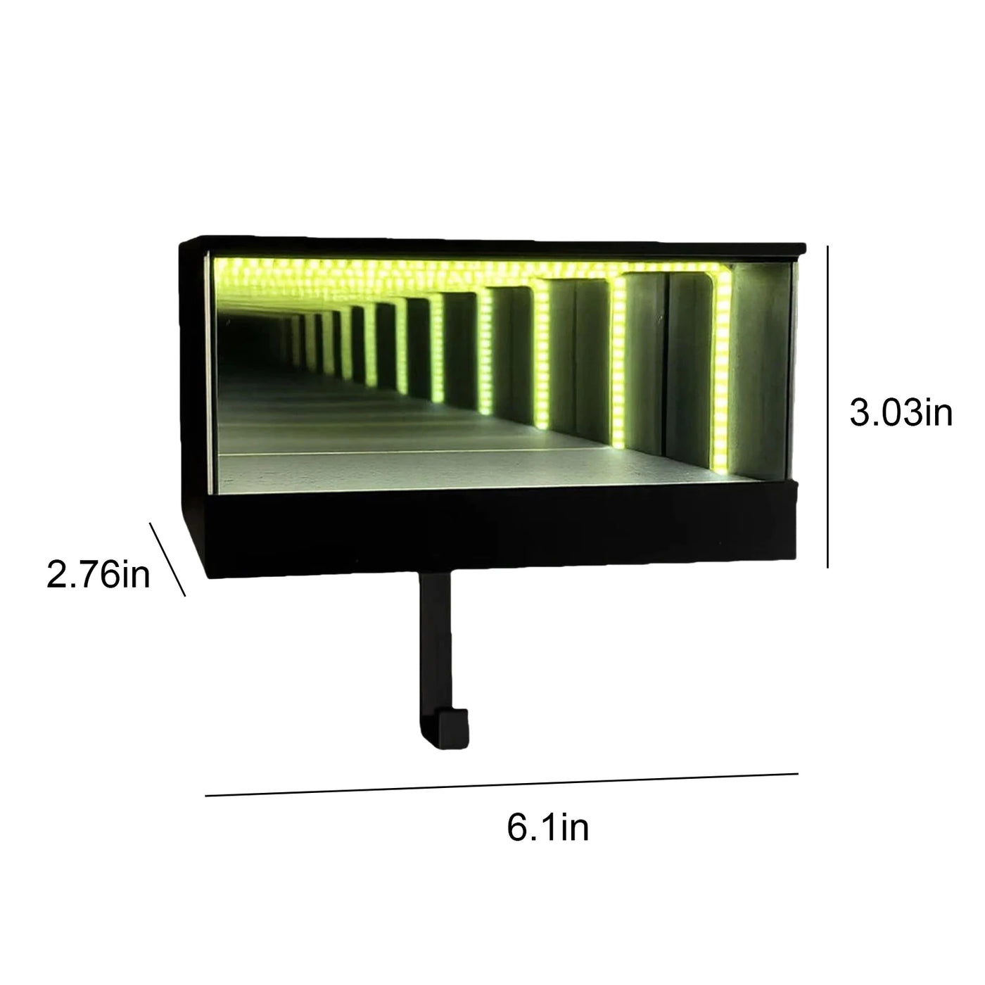 KeyPortal — Infinity Mirror LED Key Holder