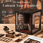 European Melody Box DIY Book Nook Kit