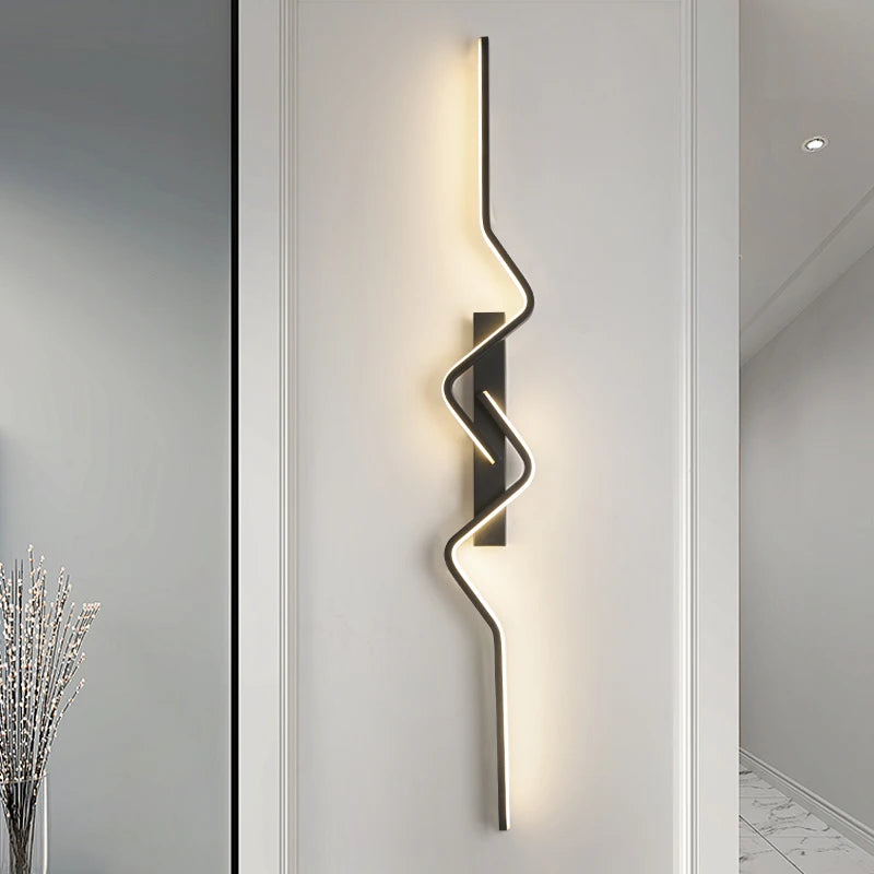 ZigGlow — Modern Sculptural LED Wall Sconce