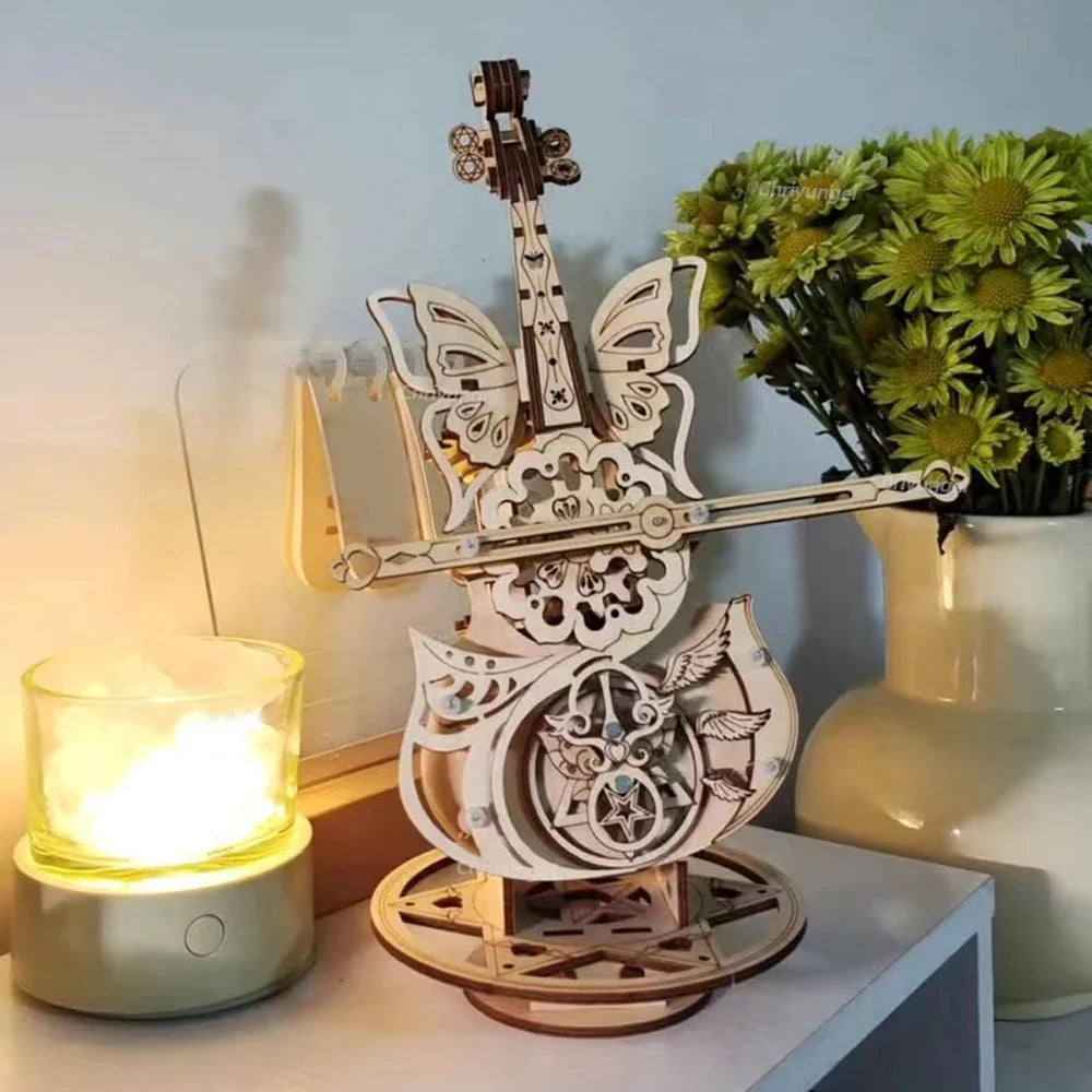 Cello Violin Music Box Kit