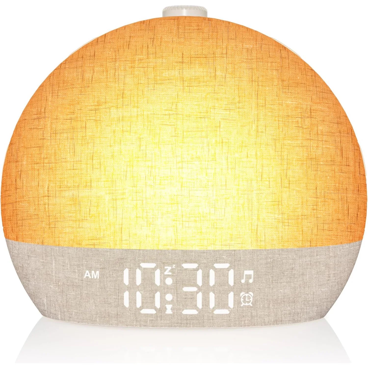 Sunrise Alarm Clock — Wake Up Light with White Noise & Night Light, Dimmable — DawnGlow