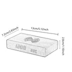 Digital Alarm Clock with Wireless Charging Pad, LED Display — DawnBlock