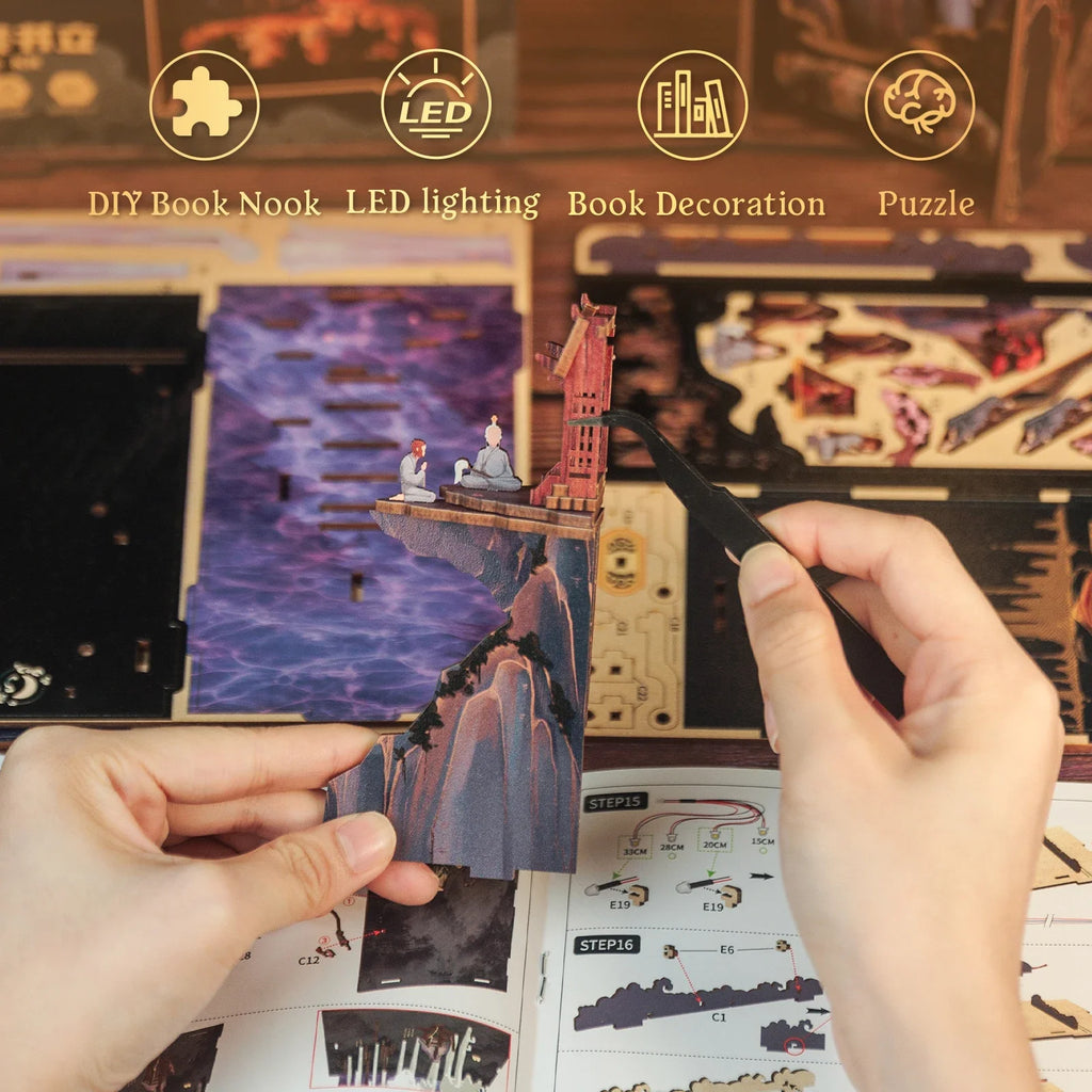 Chinese Style Book Nook Kit