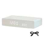 Digital Alarm Clock with Wireless Charging Pad, LED Display — DawnBlock