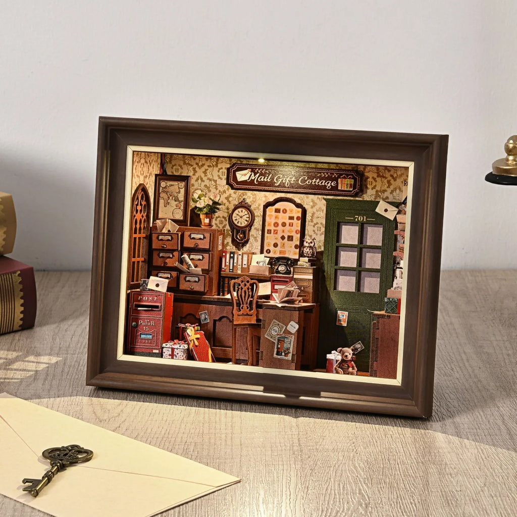 Mail Gift Cottage DIY Book Nook Kit