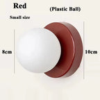 DotGlow — Colorful Globe LED Wall Sconce